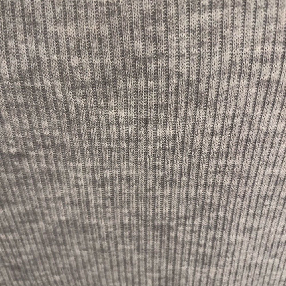 THML Gray Ribbed Sweater - Picture 6 of 6
